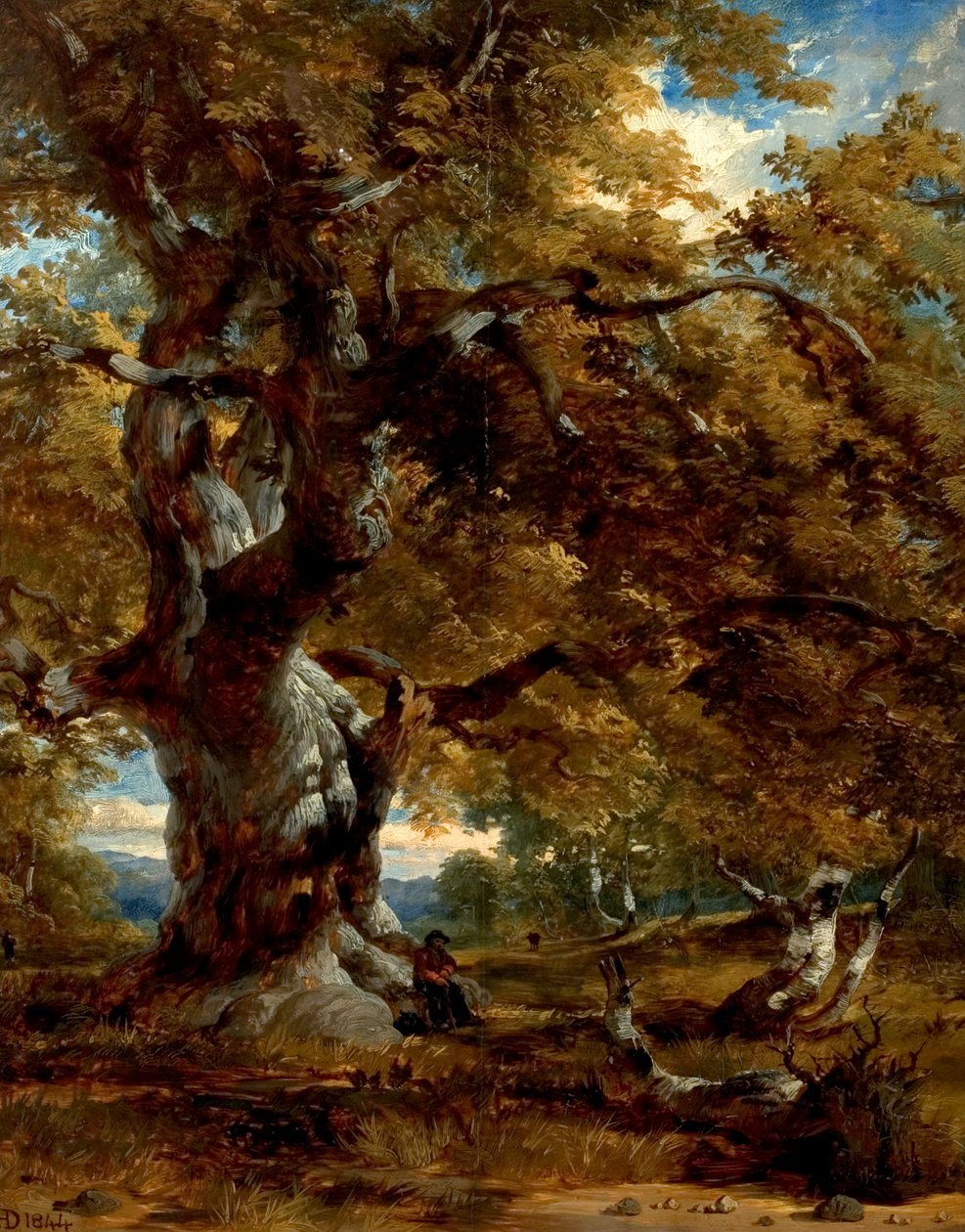 Le Major Oak, 1844 - Henry Dawson