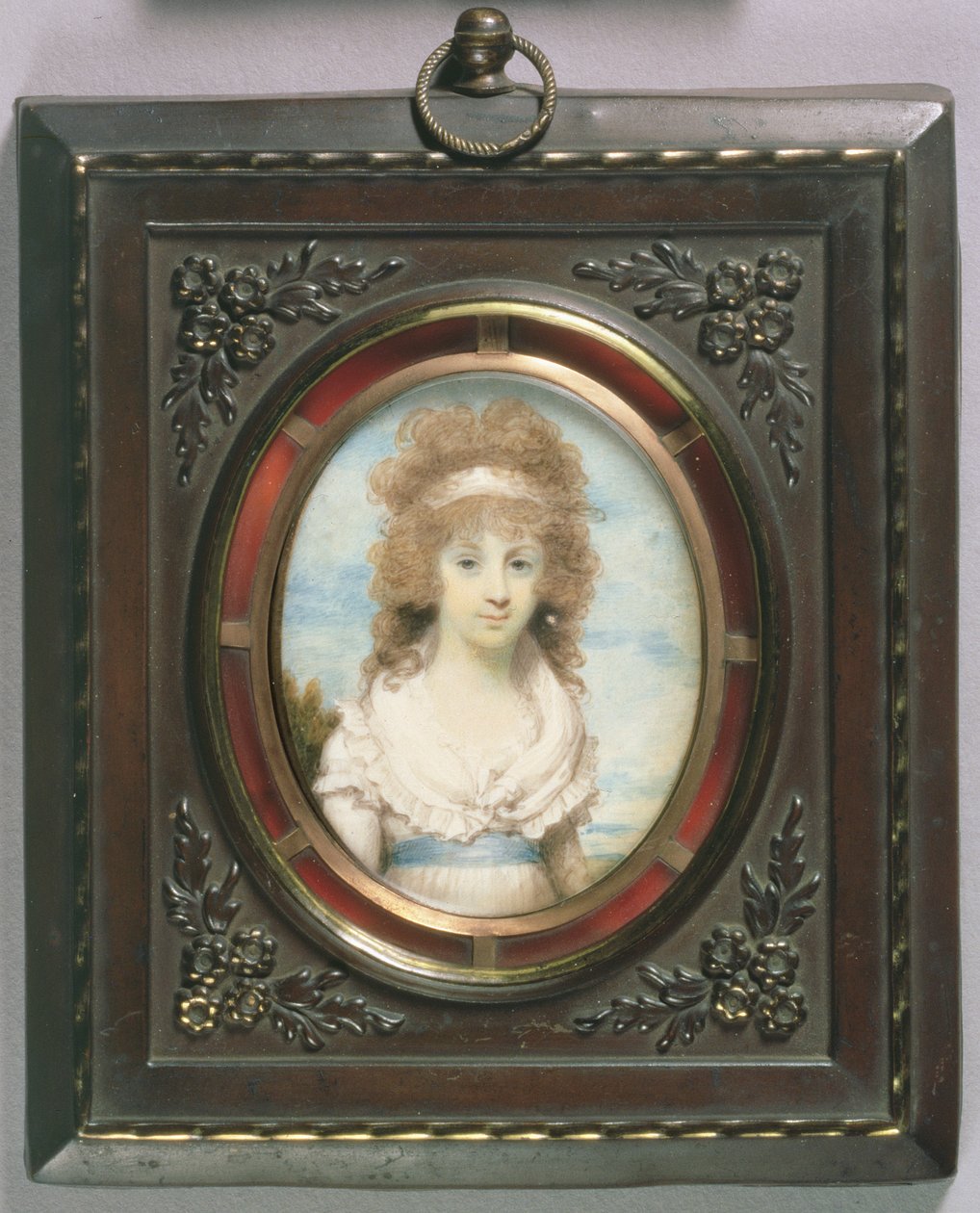 Portrait miniature d