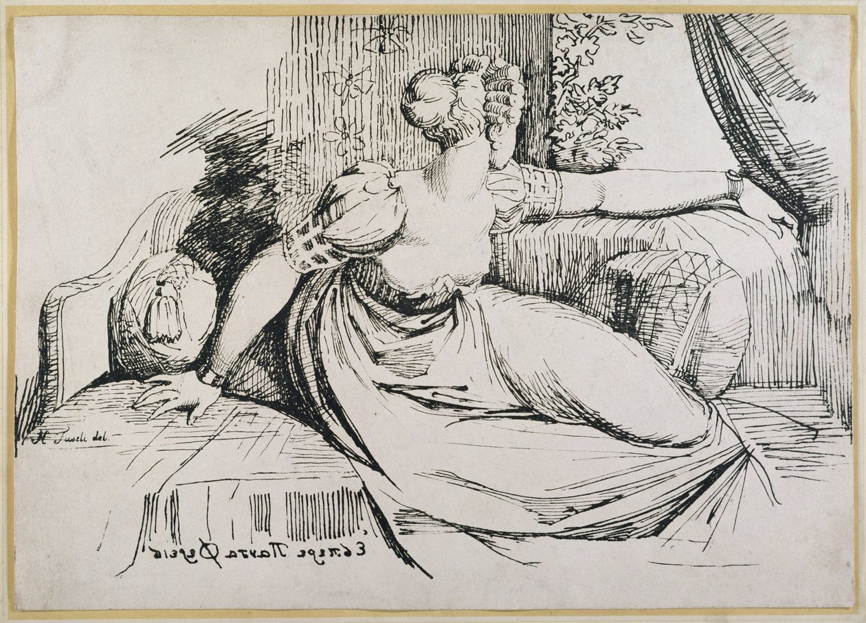 Ô Soir, tu apportes tout - Johann Heinrich Füssli