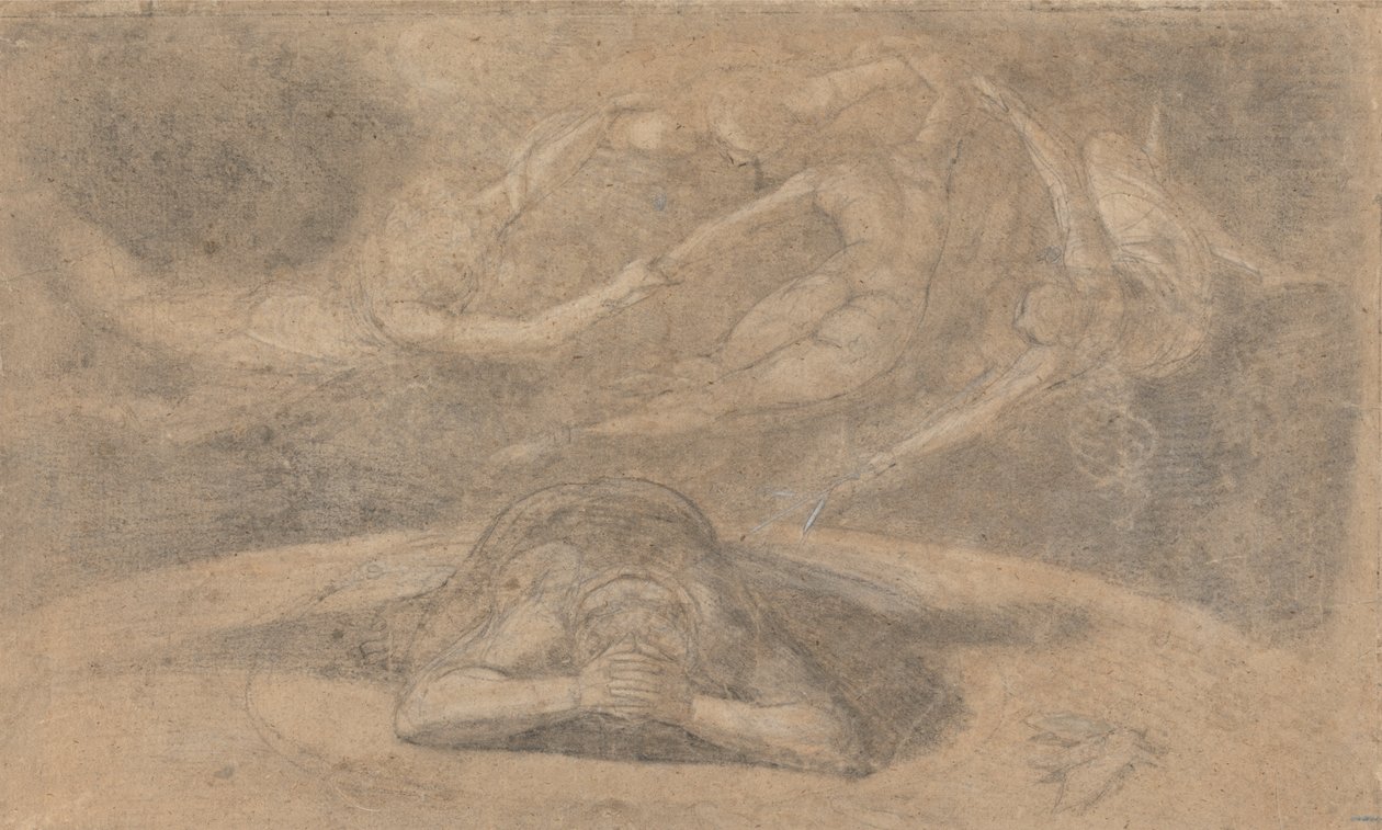 Le rêve des paysans, Le Paradis perdu, Livre 1, 781-8 - Johann Heinrich Füssli