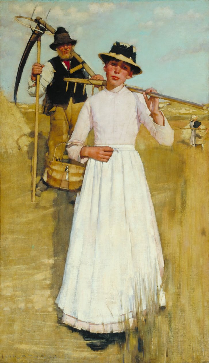 Le retour des moissonneurs - Henry Herbert La Thangue