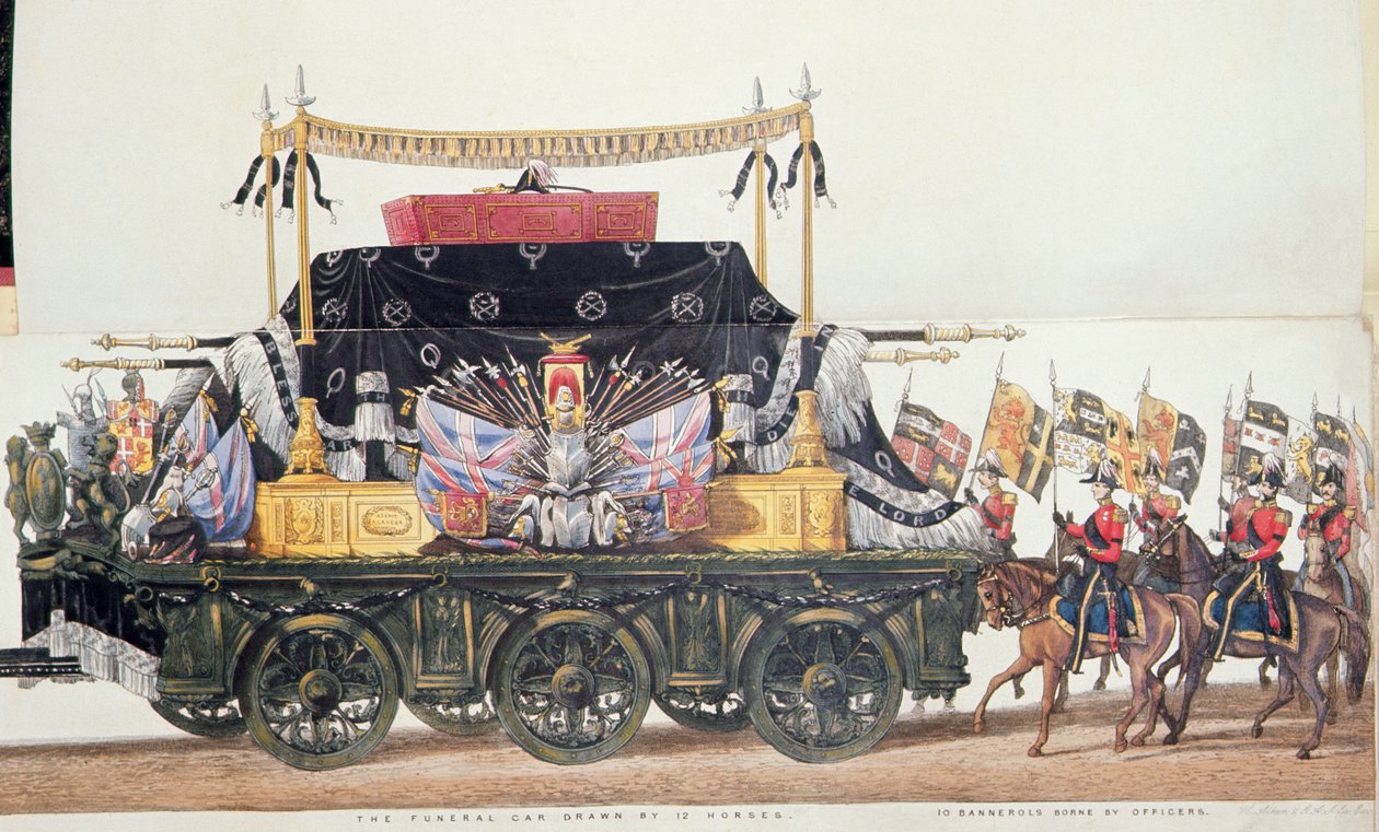 Char funèbre du Duc de Wellington, 1853 - George Augustus Sala
