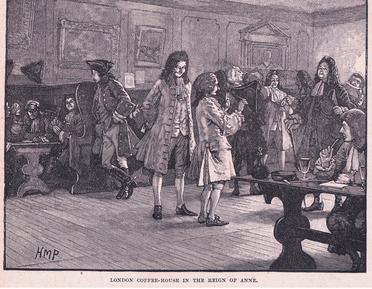 Café de Londres sous le règne d