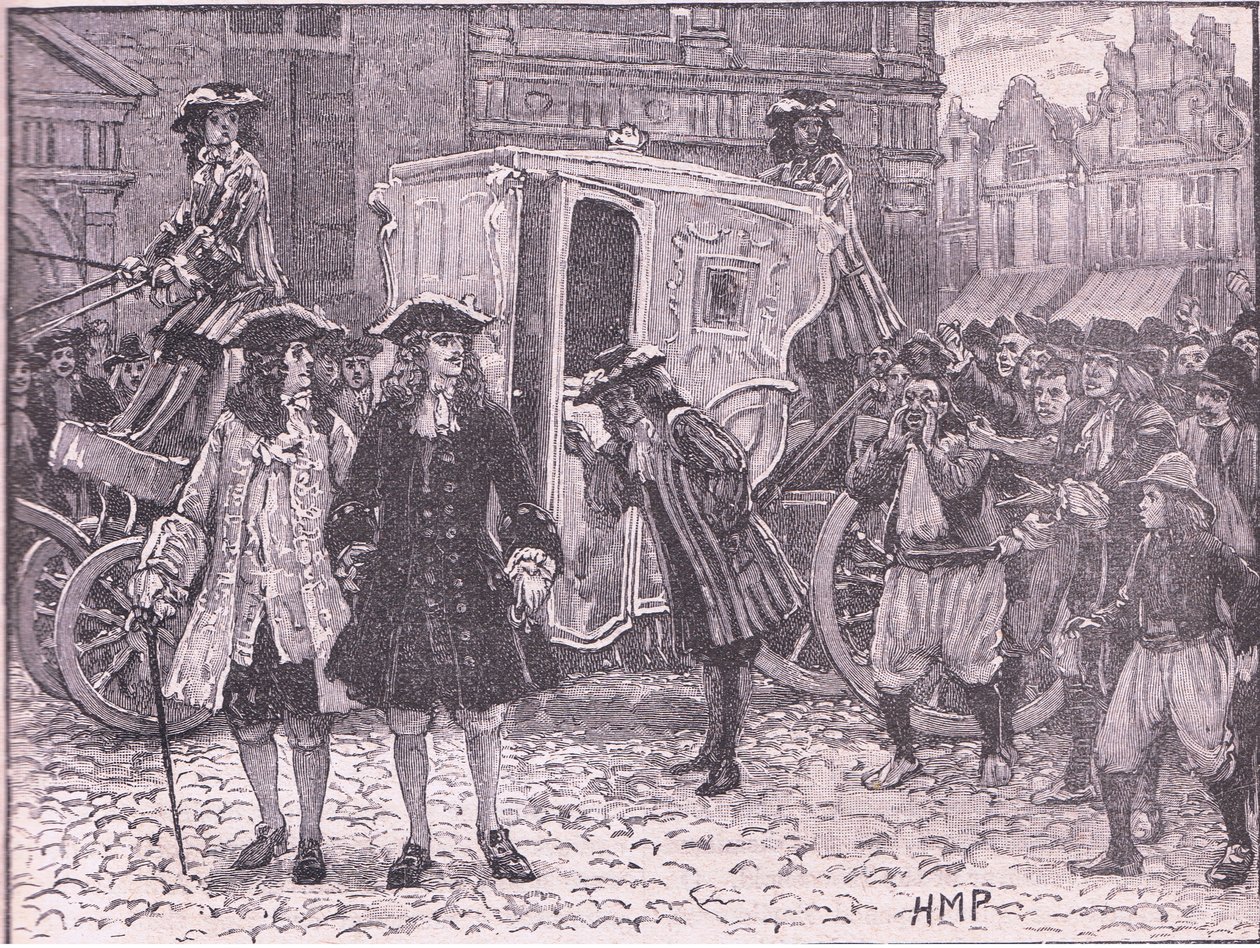 Les plénipotentiaires anglais insultés dans les rues d