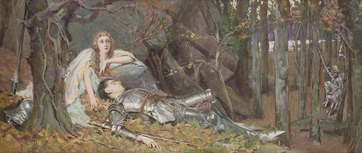 La Belle Dame Sans Merci, 1901 - Henry Meynell Rheam
