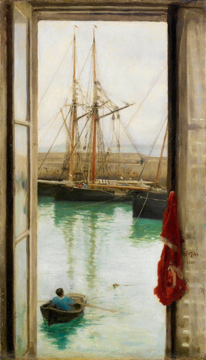 Port de Dielette, Normandie - Henry Scott Tuke