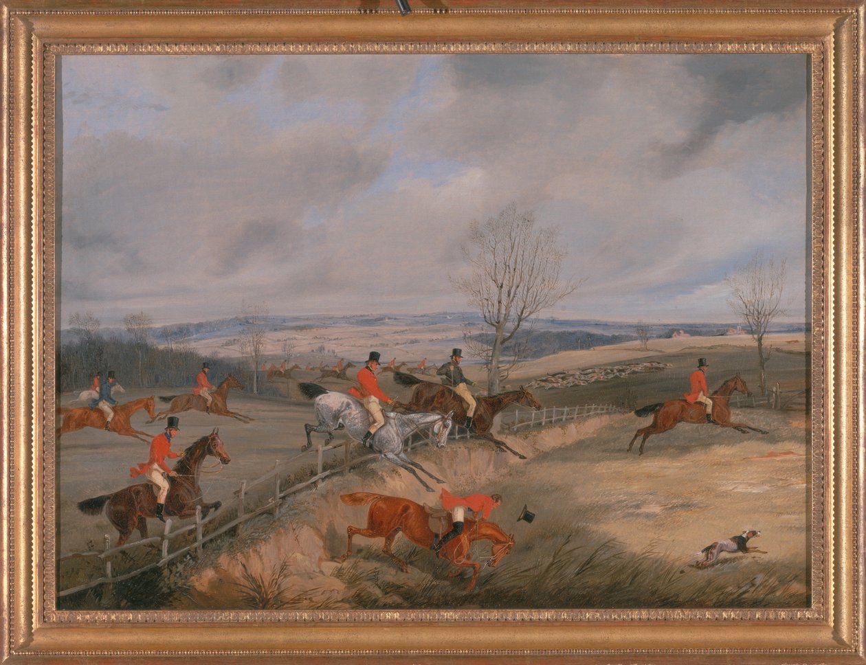 Scène de chasse - Traquer le couvert - Henry Thomas Alken