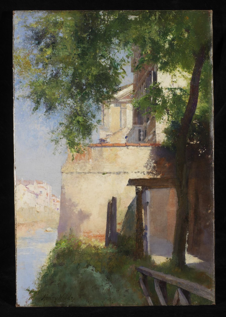Vue de Venise depuis une terrasse - Henry Woods