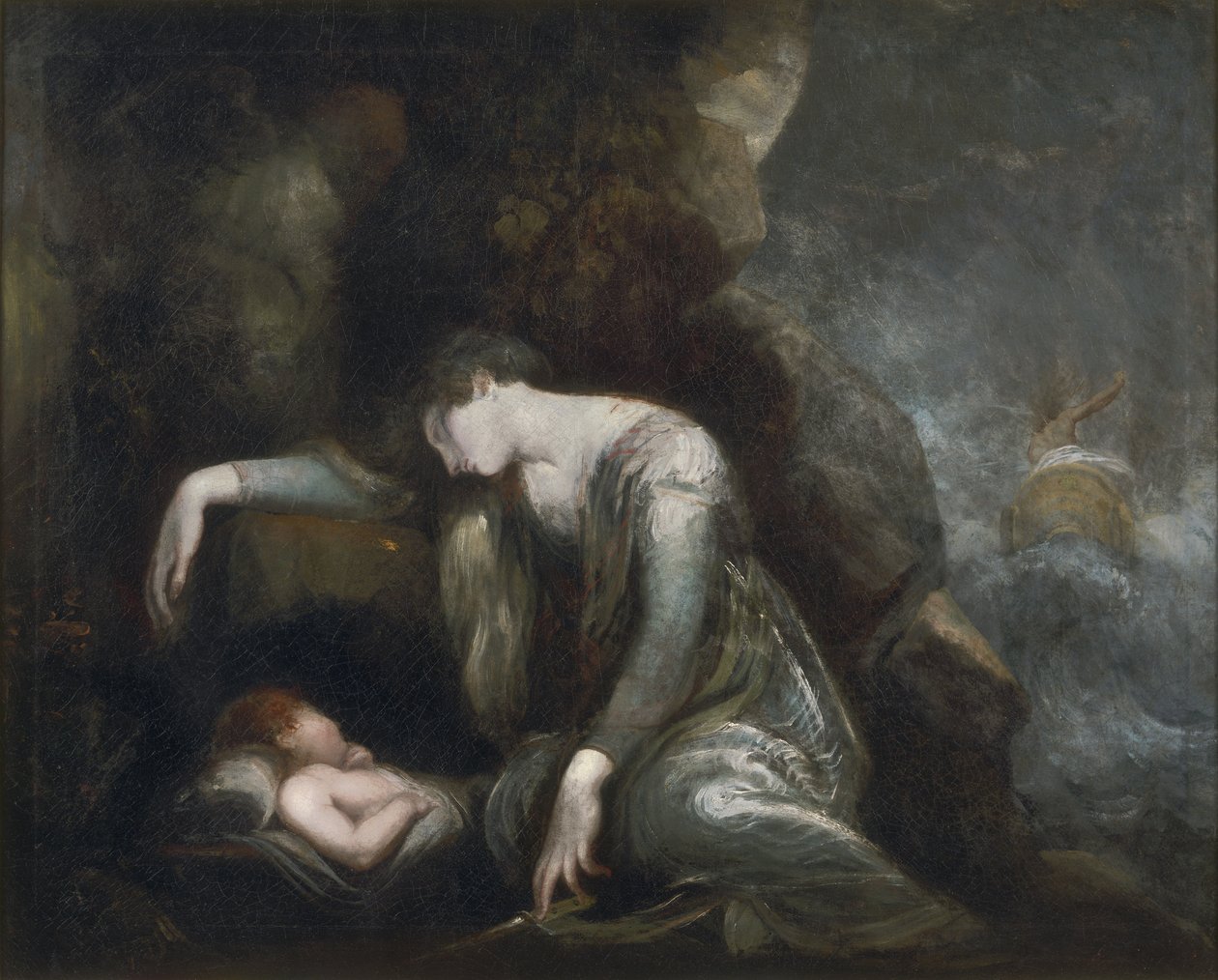 Danaé et Persée sur Sériphos - Henry (1741 1825) Fuseli