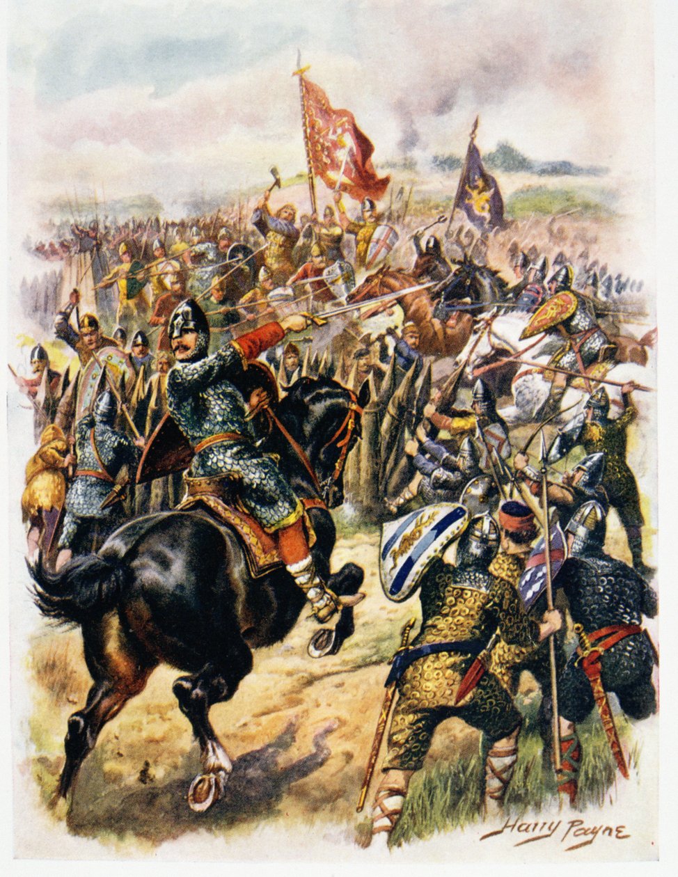 Dernière résistance de Harold, illustration de 