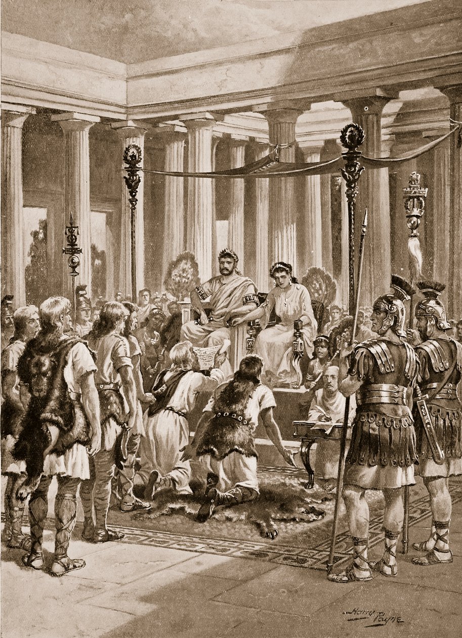 Les gémissements des Bretons, illustration de 