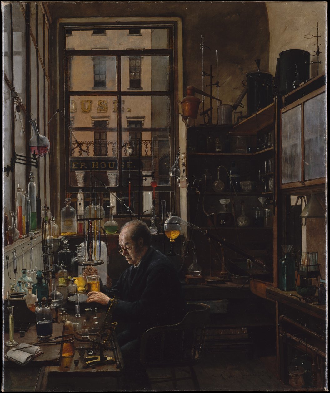Henry Alexander au laboratoire - Henry Alexander