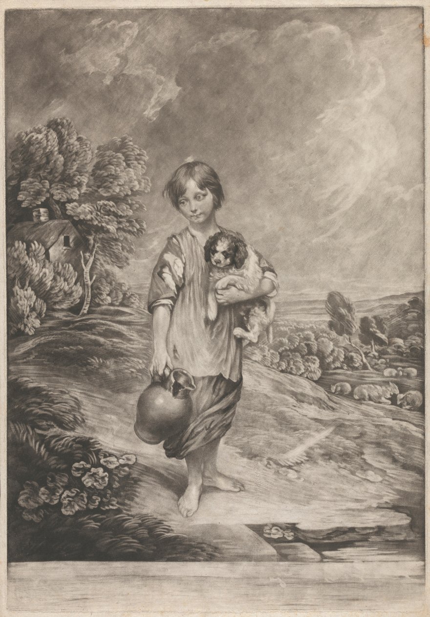 Fille de cottage - Henry Birche