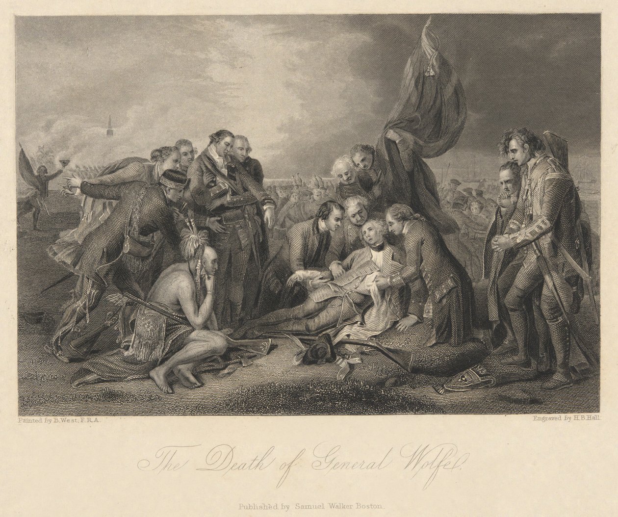La Mort du Général Wolfe - Henry Bryan Hall I