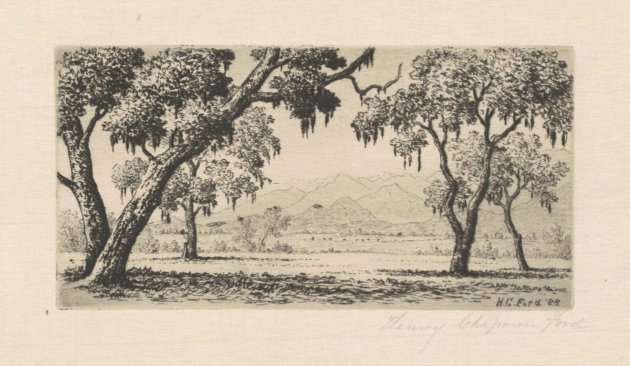 Paysage de Californie - Henry Chapman Ford