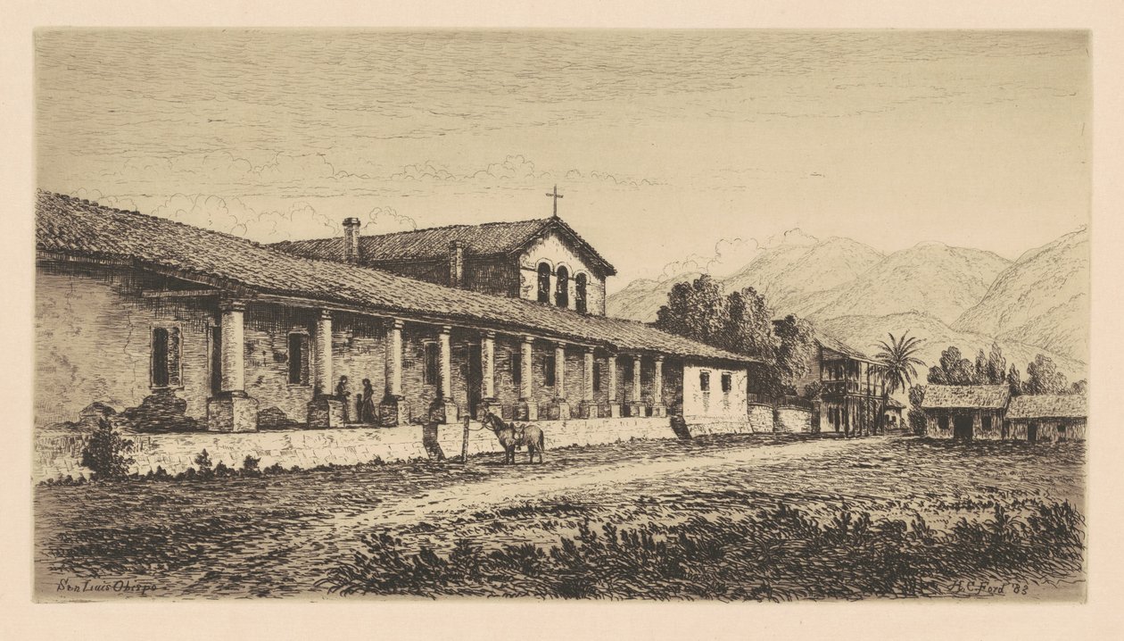 Mission San Luis Obispo - Henry Chapman Ford