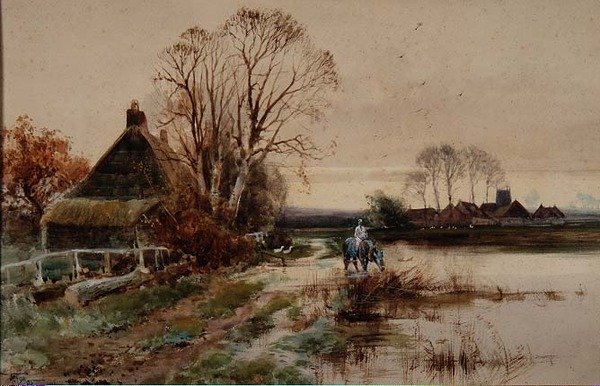 Près de Reedham, Norfolk - Henry Charles Fox