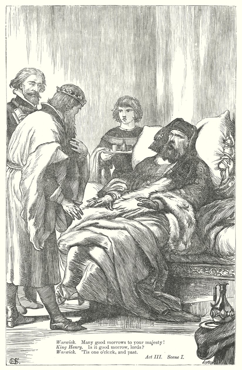 Le roi Henri IV, deuxième partie (gravure) - Henry Courtney (after) Selous