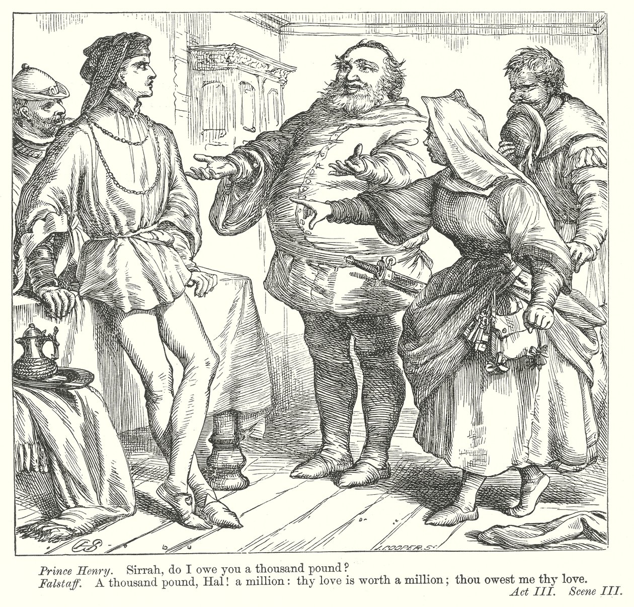 Le roi Henri IV, première partie (gravure) - Henry Courtney (after) Selous