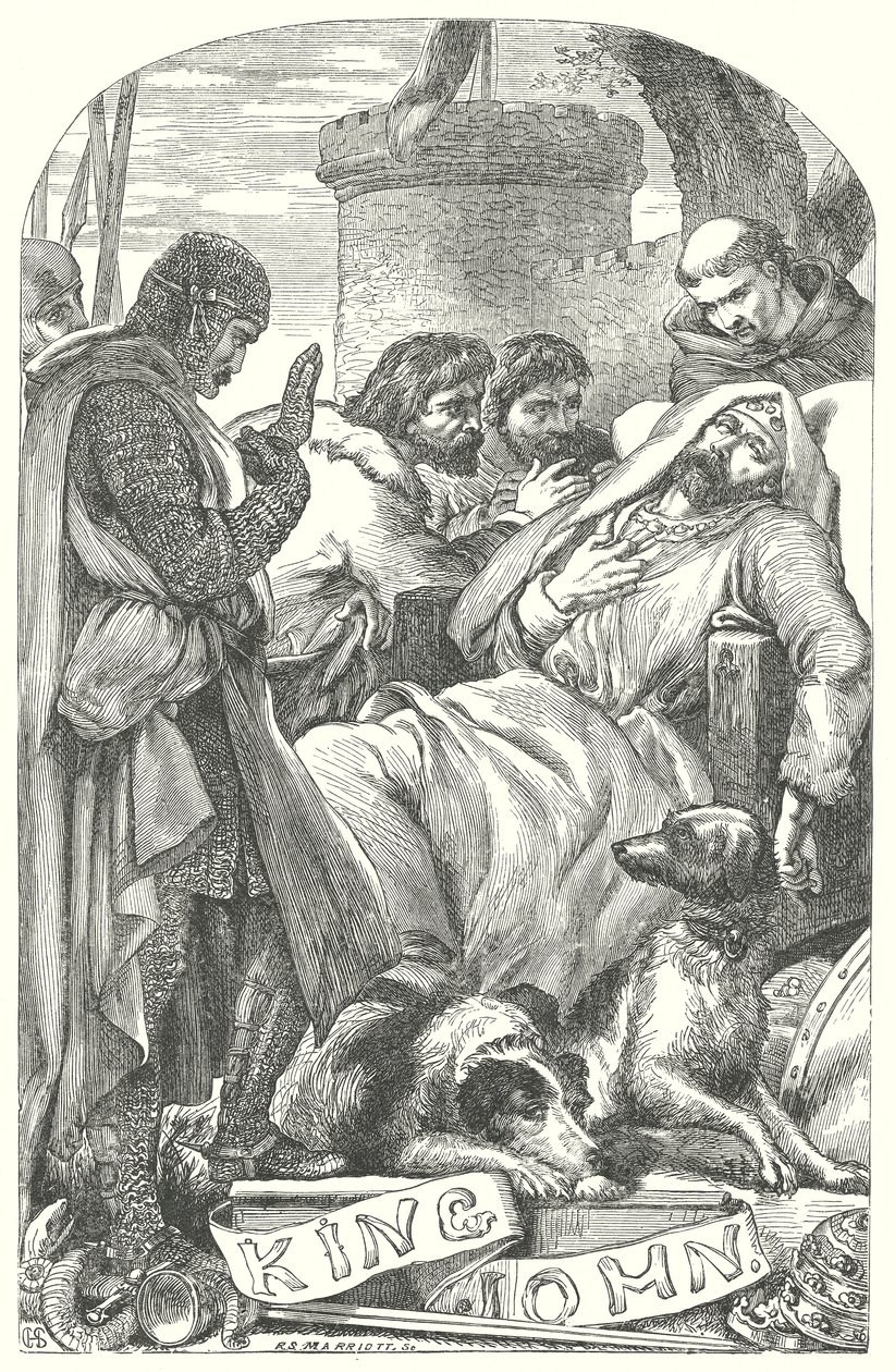 Le roi Jean (gravure) - Henry Courtney (after) Selous