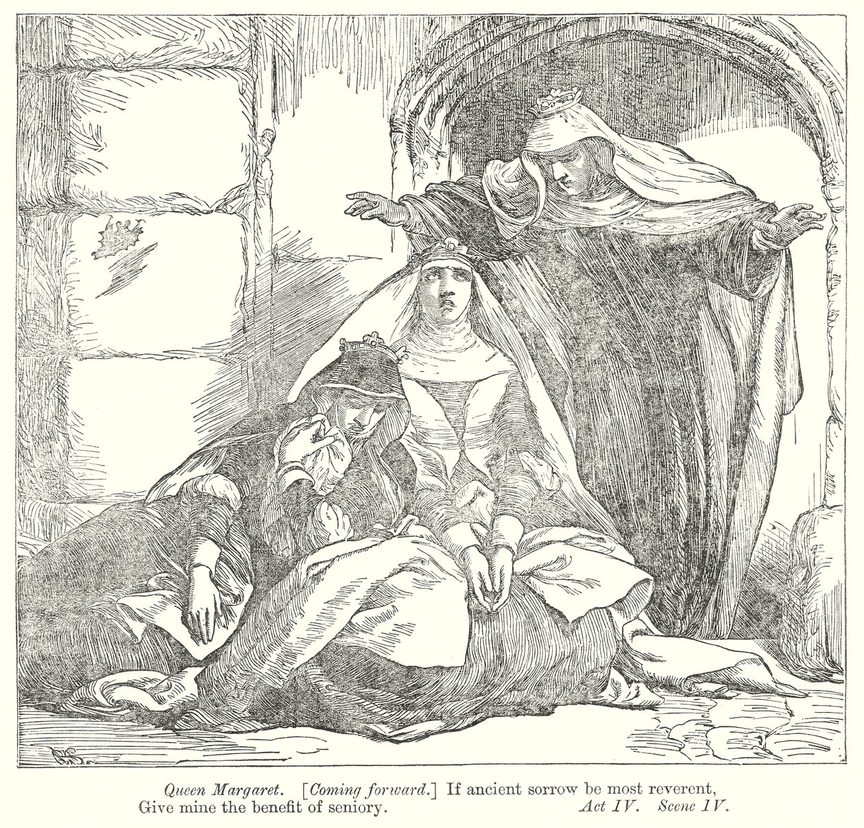 Le roi Richard III (gravure) - Henry Courtney (after) Selous