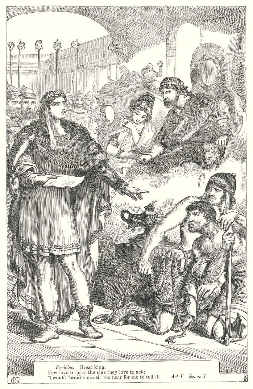 Périclès (gravure) - Henry Courtney (after) Selous