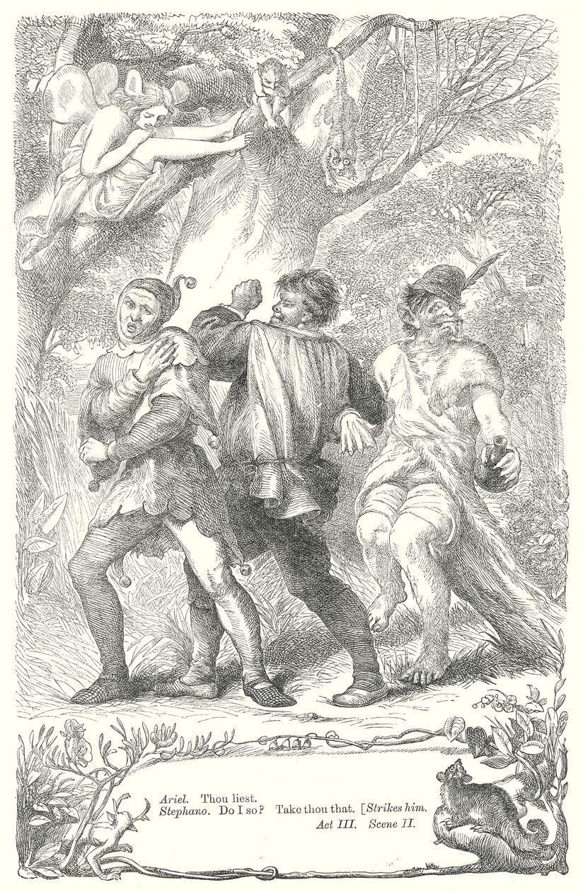 La Tempête (gravure) - Henry Courtney (after) Selous
