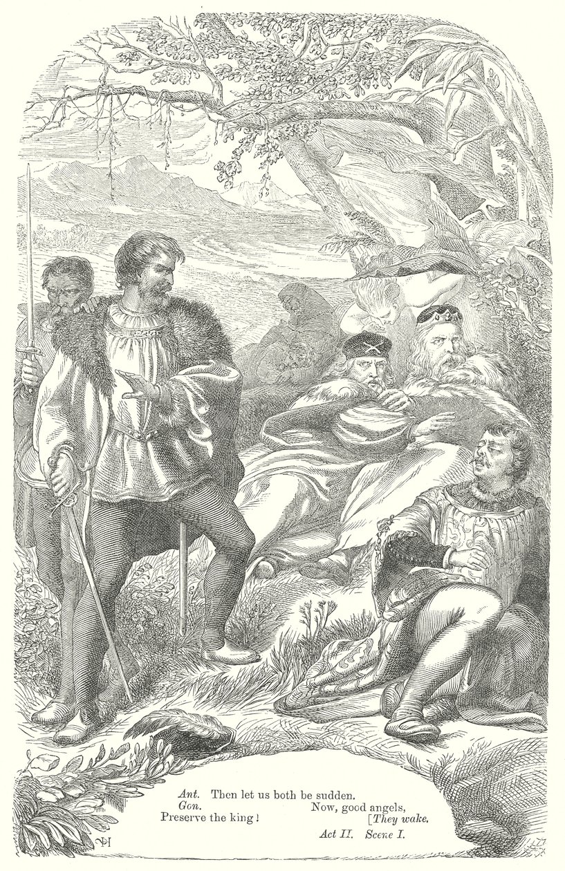 La Tempête (gravure) - Henry Courtney (after) Selous