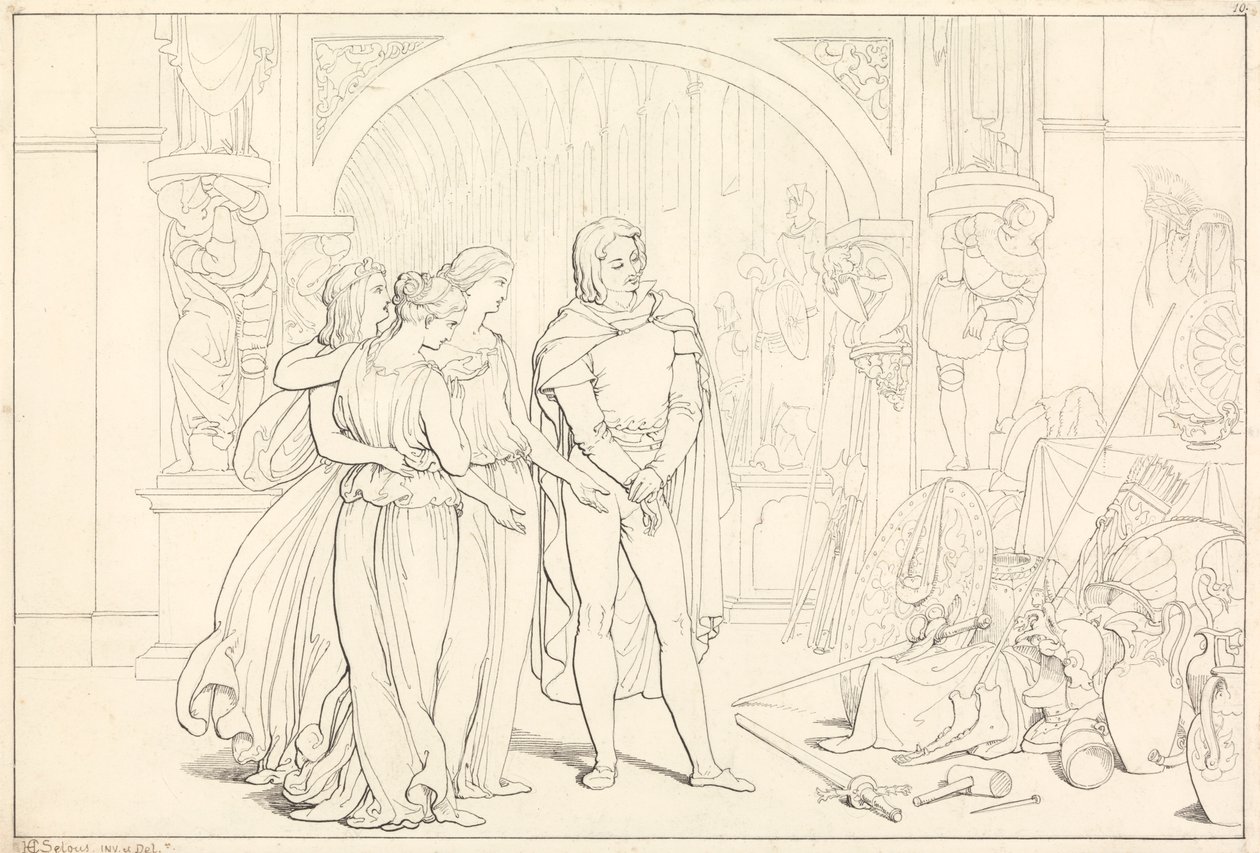 Illustration du Progrès du Pèlerin, 10. (Le Pèlerin dans l