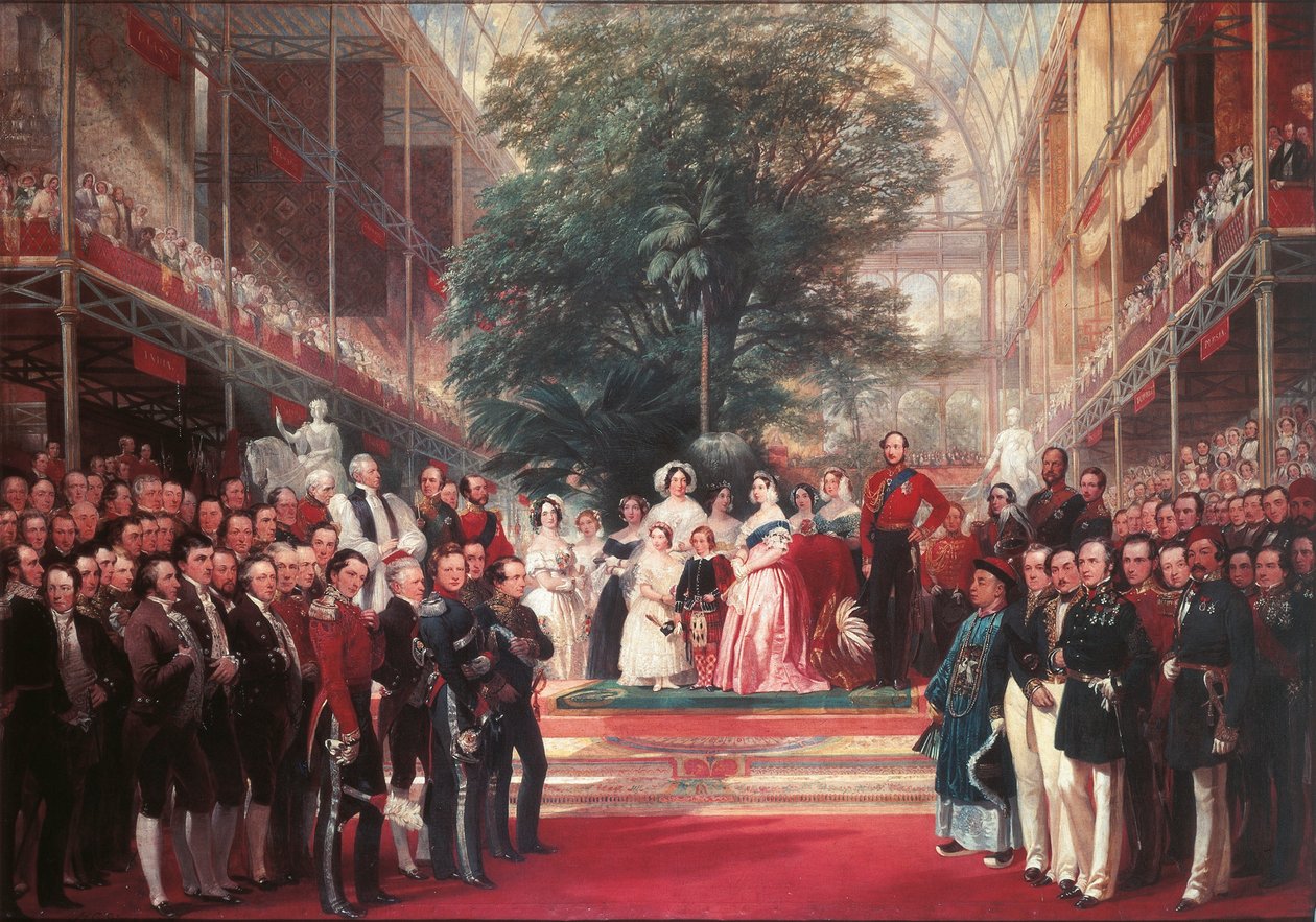 La reine Victoria inaugurant la Grande Exposition à Hyde Park - Henry Courtney Selous