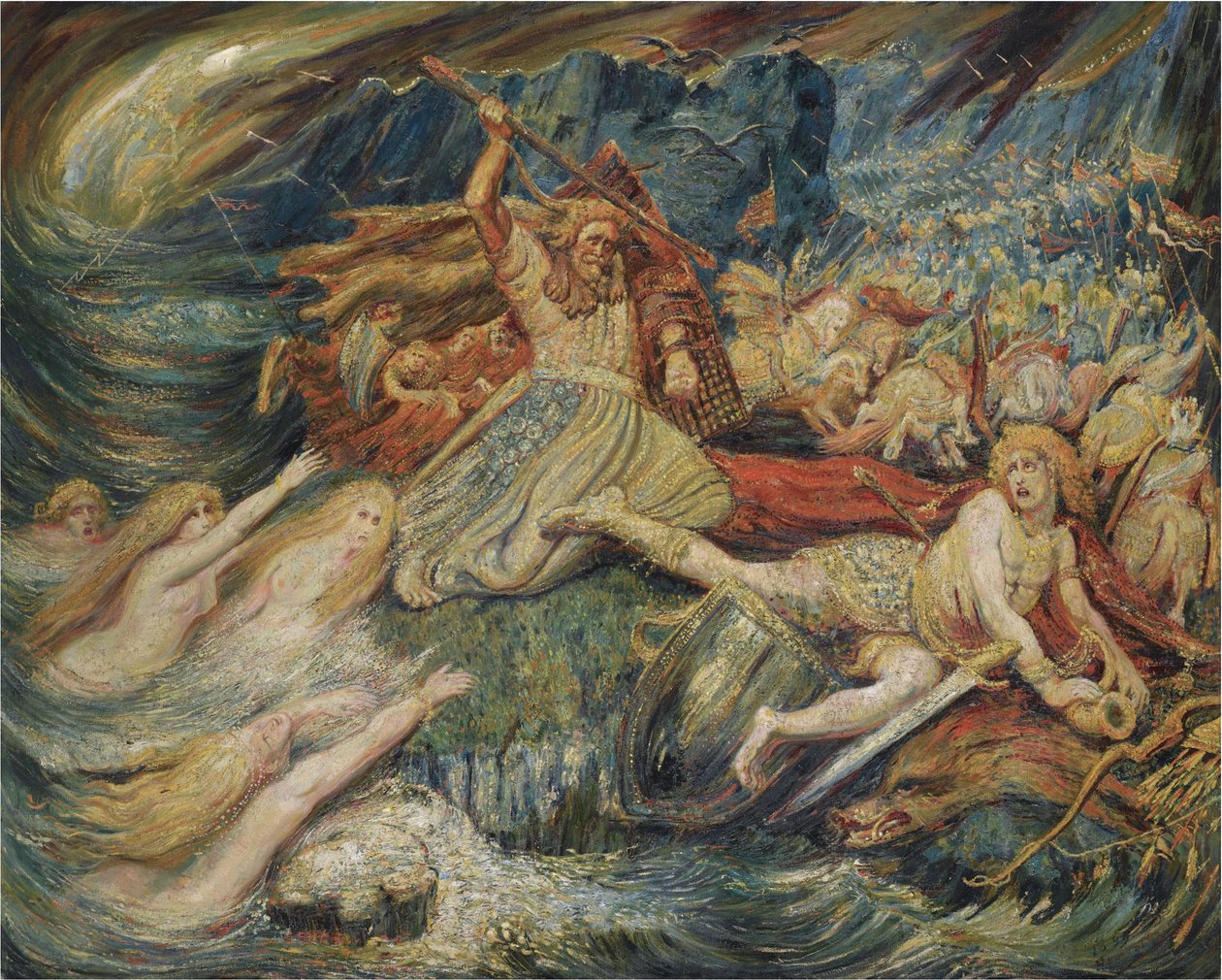 La mort de Siegfried, 1899 - Henry De Groux