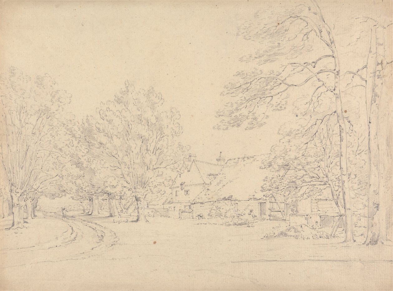 La ferme - Henry Edridge