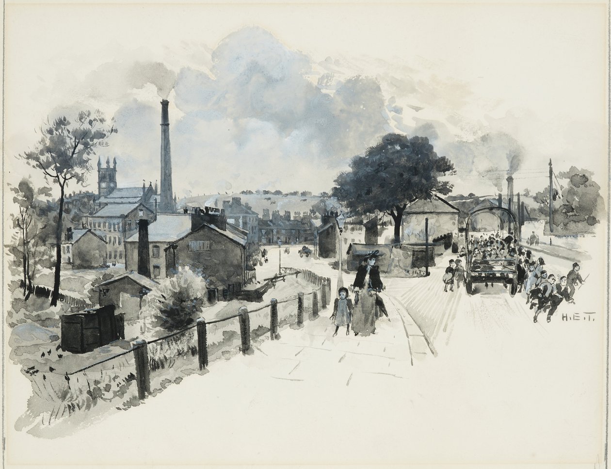 Blackley, Un Voyage Scolaire à Boggart Hole Clough - Henry Edward Tidmarsh