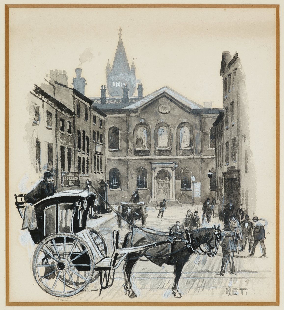 Chapelle congrégationaliste, rue Grosvenor - Henry Edward Tidmarsh
