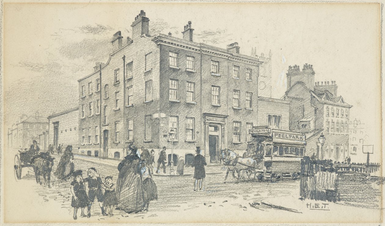 Tribunal de comté, ancien collège Owen, rue Quay - Henry Edward Tidmarsh