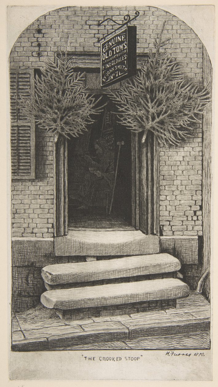 Le perron de travers (Old Tom