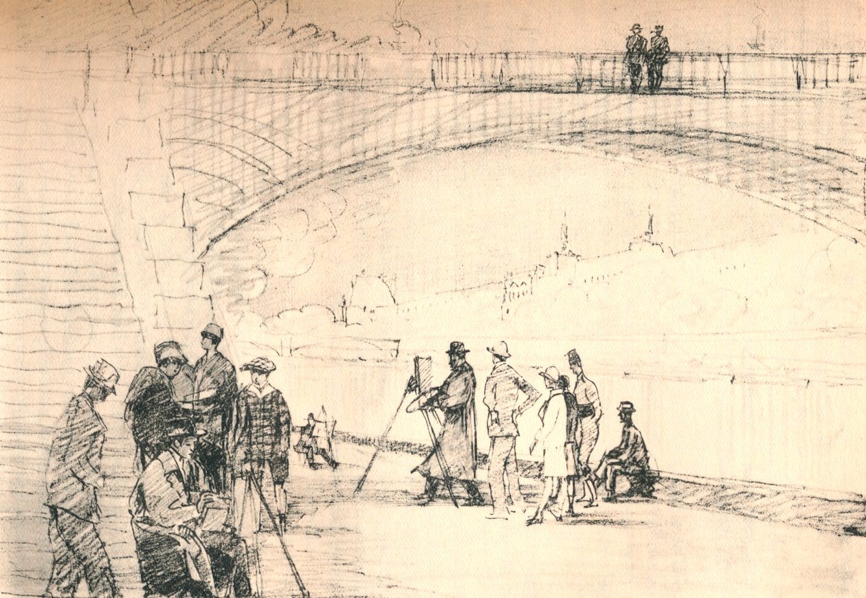 La première route de Paris était son fleuve - Henry Franks Waring