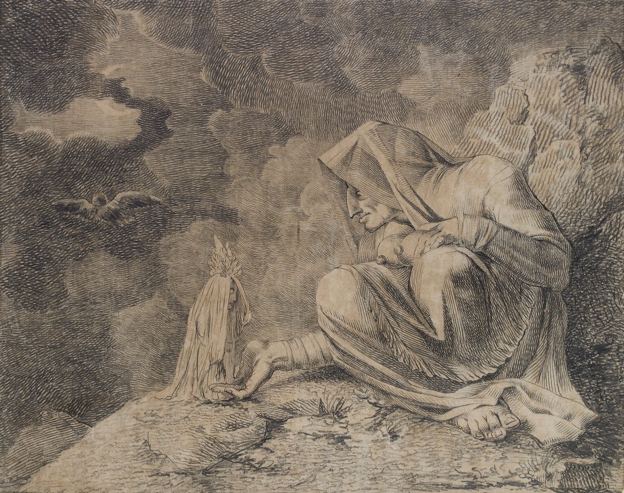 La Sorcière et la Mandragore, vers 1812 - Johann Heinrich Füssli