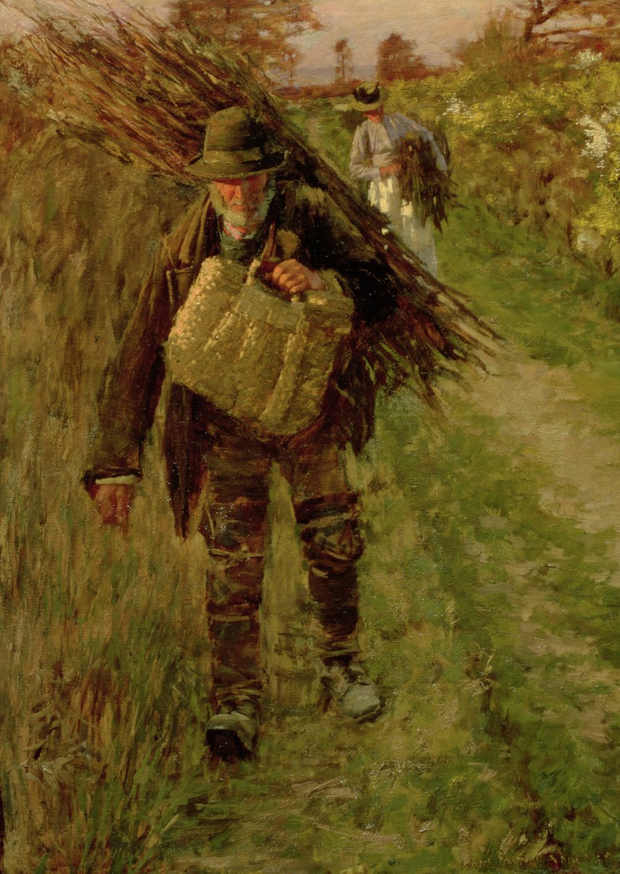 Le bûcheron, 1894 - Henry Herbert La Thangue