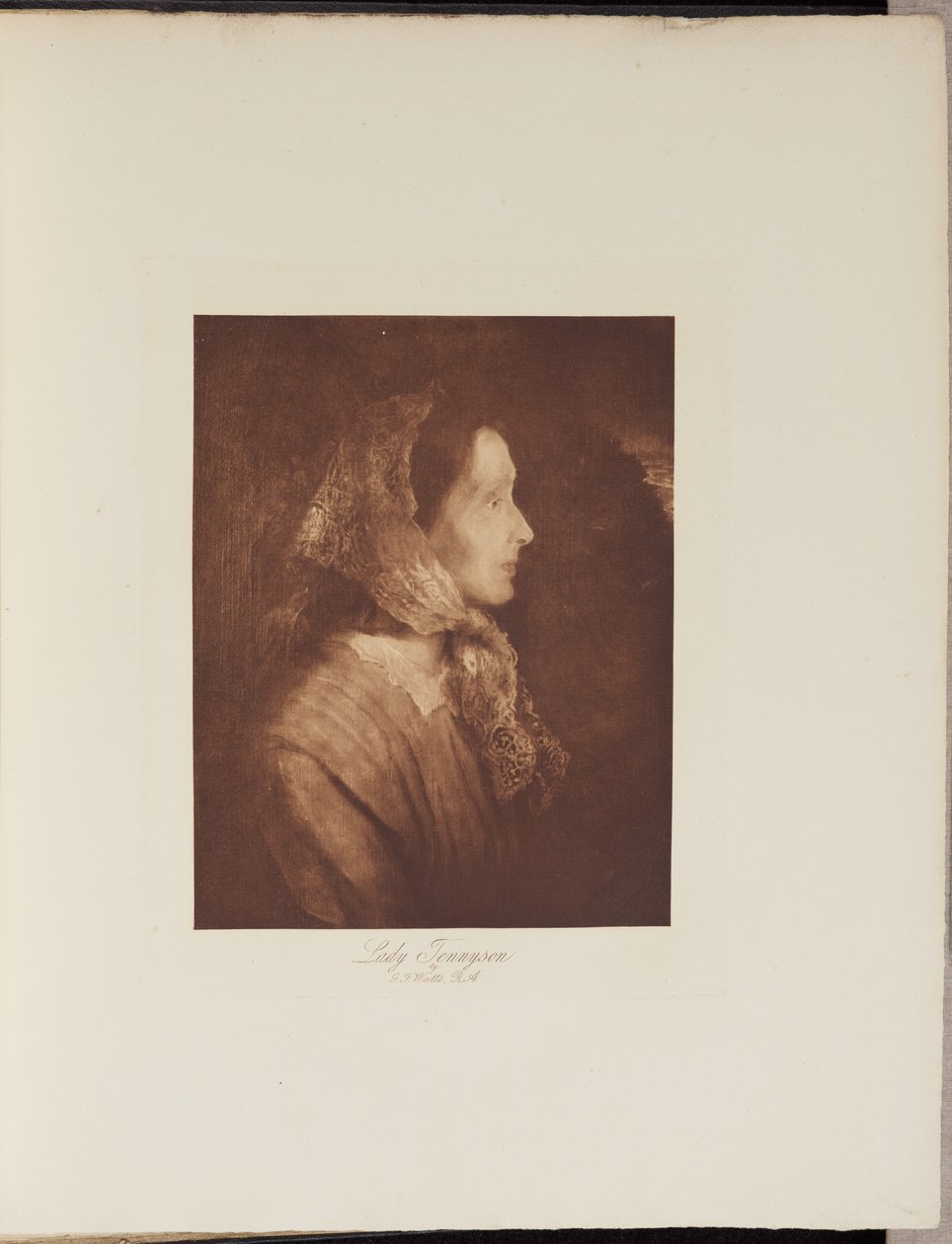 Lady Tennyson - Henry Herschel Hay Cameron