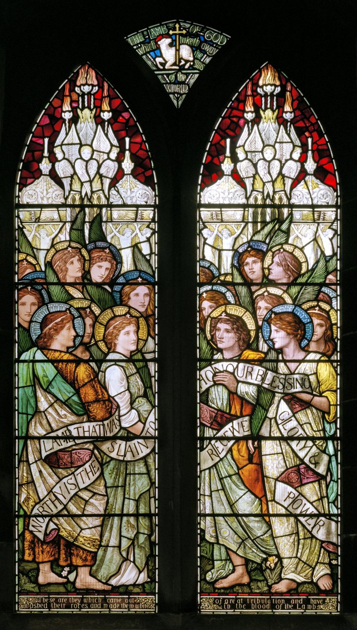 Bakewell, All Saints, Holiday Workshop, Henry Holiday, L