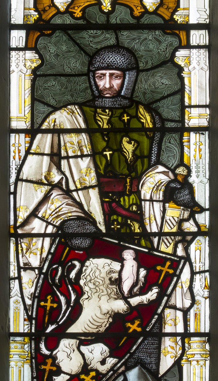 Cambridge, Trinity College, Heaton Butler & Bayne, Henry Holiday, Simon de Montfort, 1870, adapté de Carl Almquist - Henry Holiday