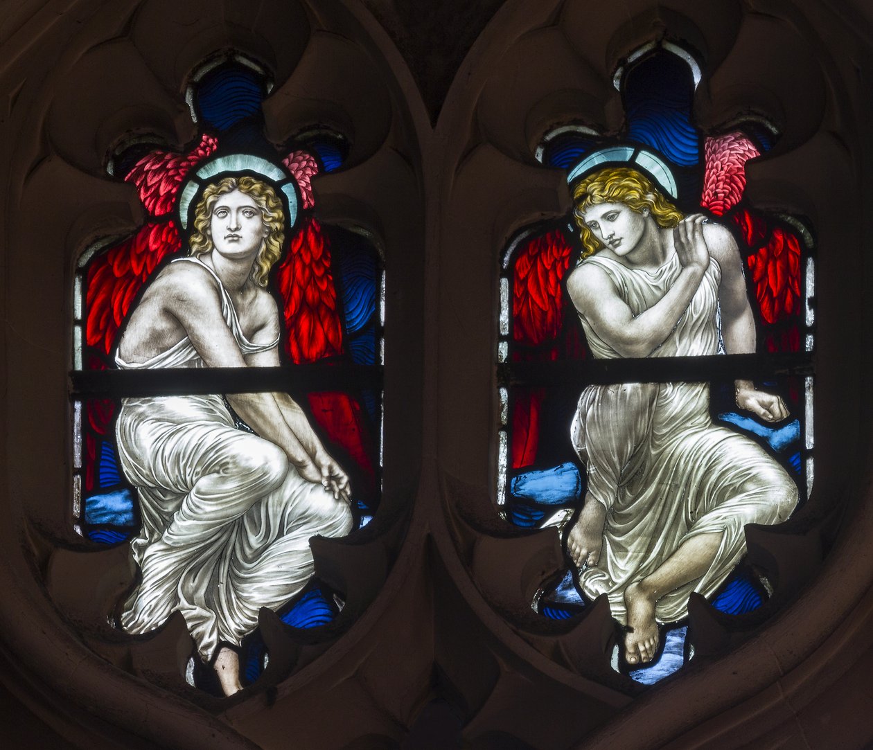 Anges de la rosace - Henry Holiday