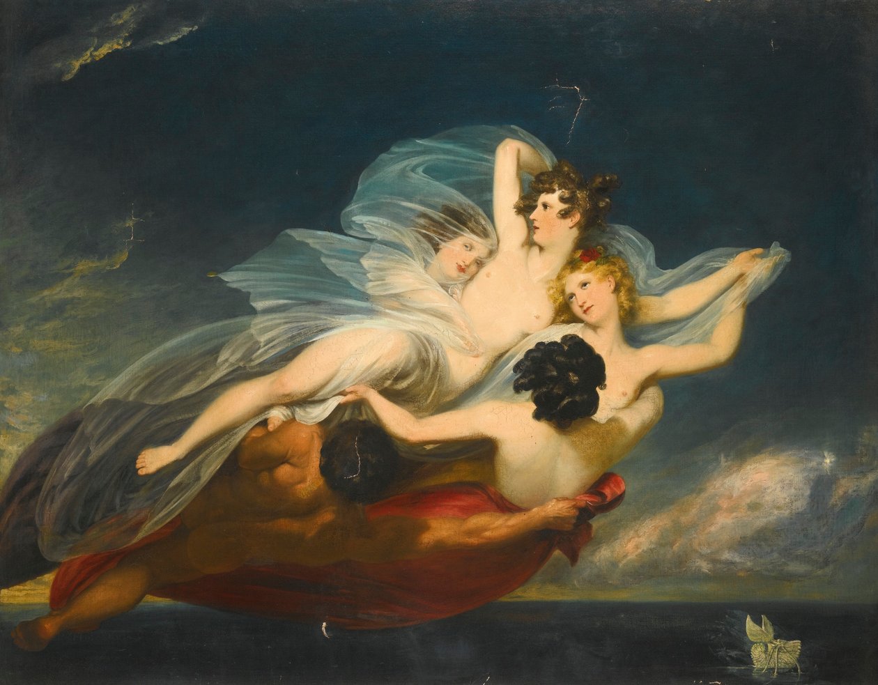 Hylas emporté par les nymphes - Henry Howard