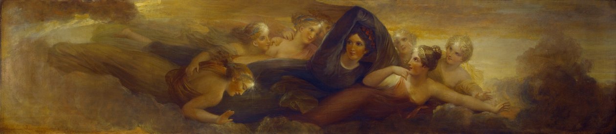 Nuit, avec les Pléiades, 1834 - Henry Howard