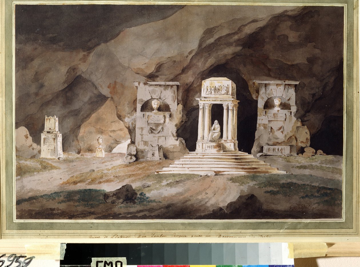 Un cimetière - Henry Hudfield