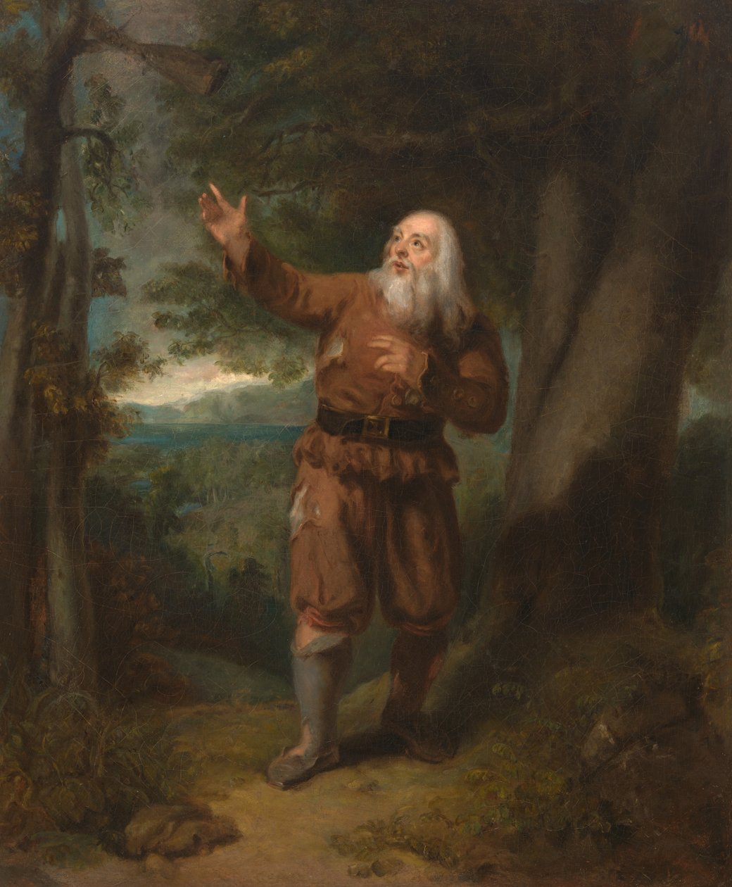 M. Hackett, dans le rôle de Rip Van Winkle - Henry Inman
