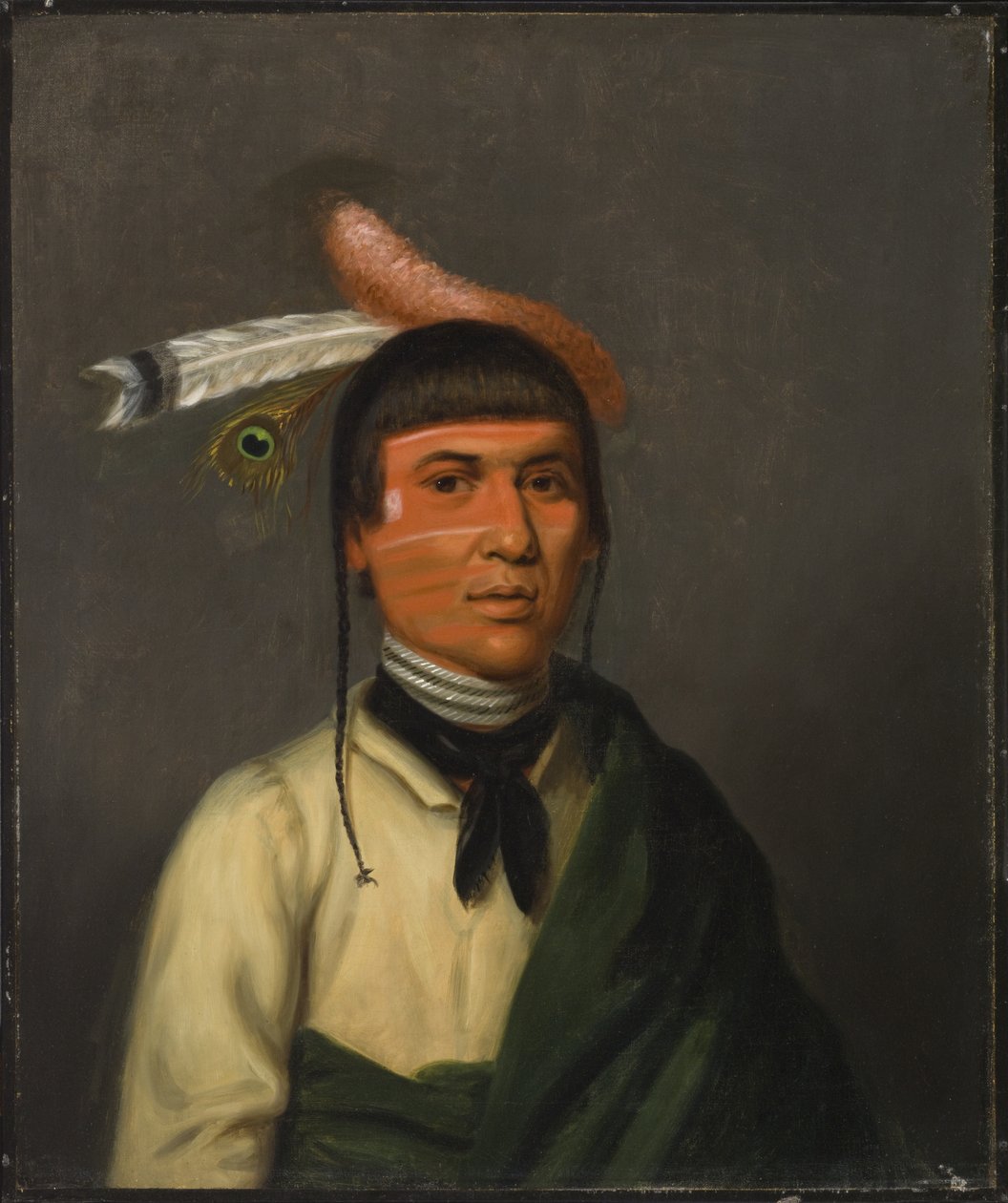 No-Tin (Vent), un chef ojibwé - Henry Inman