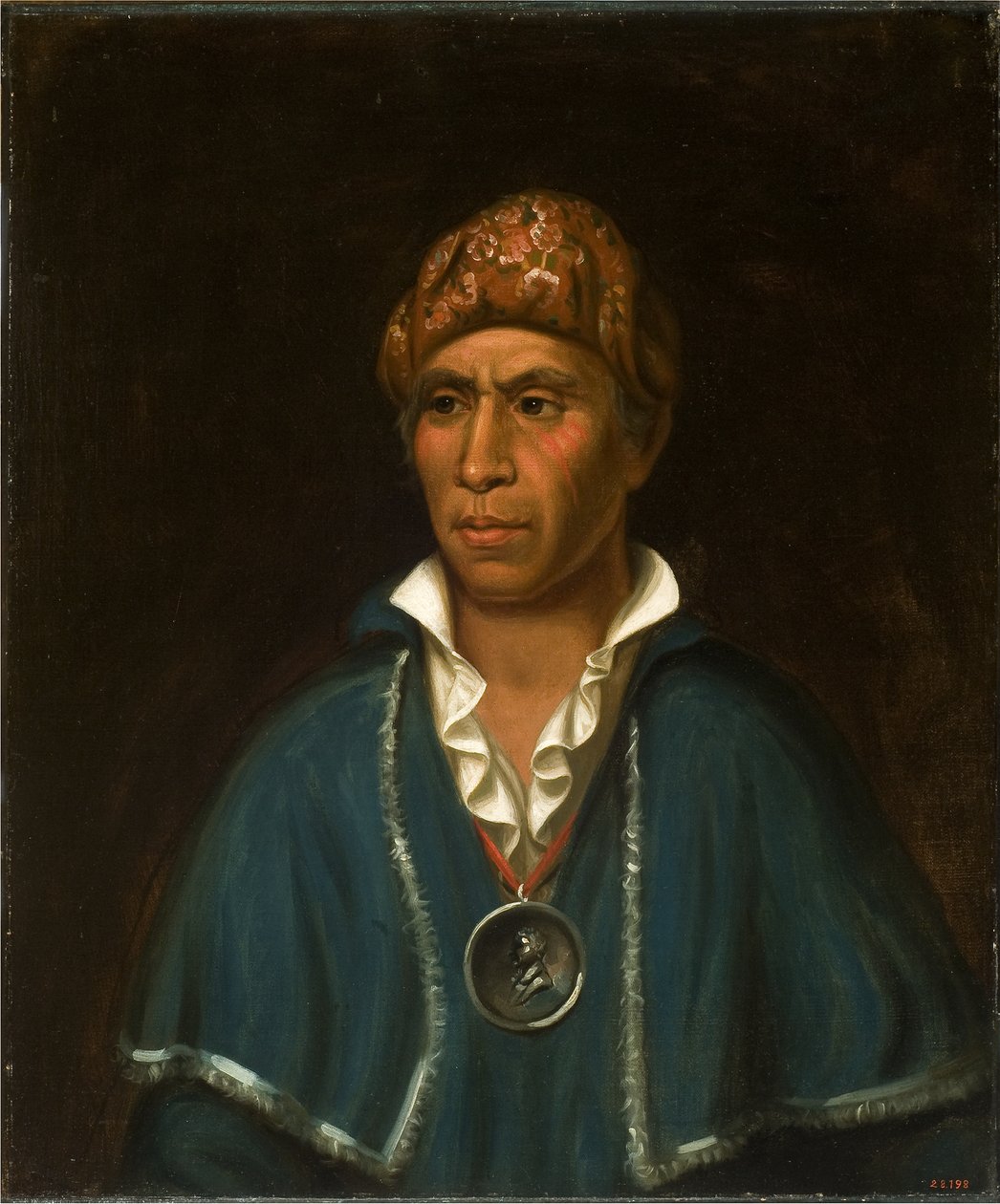 Qua-Ta-Wa-Pea (Shawnee) - Henry Inman