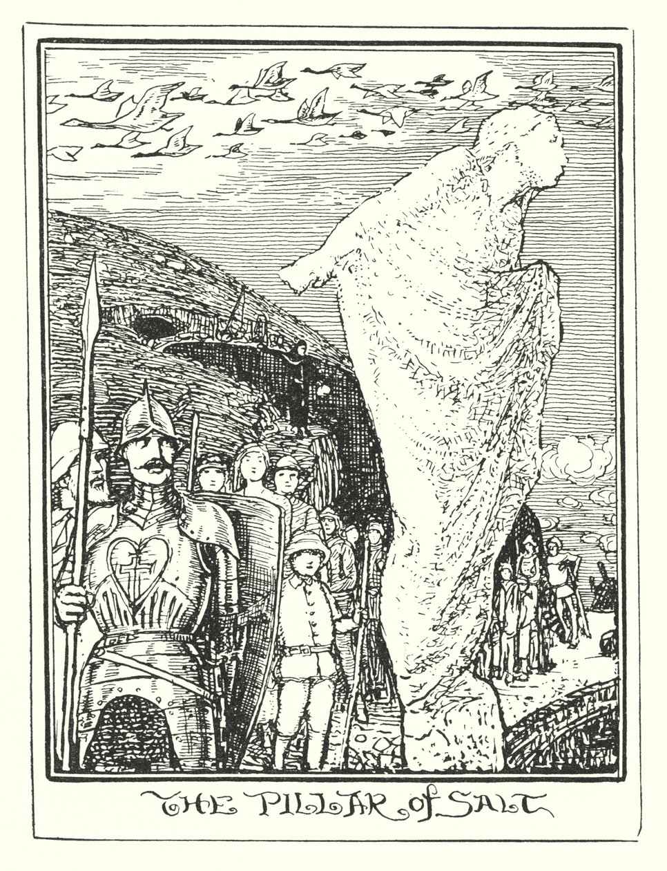 Illustration pour The Pilgrim